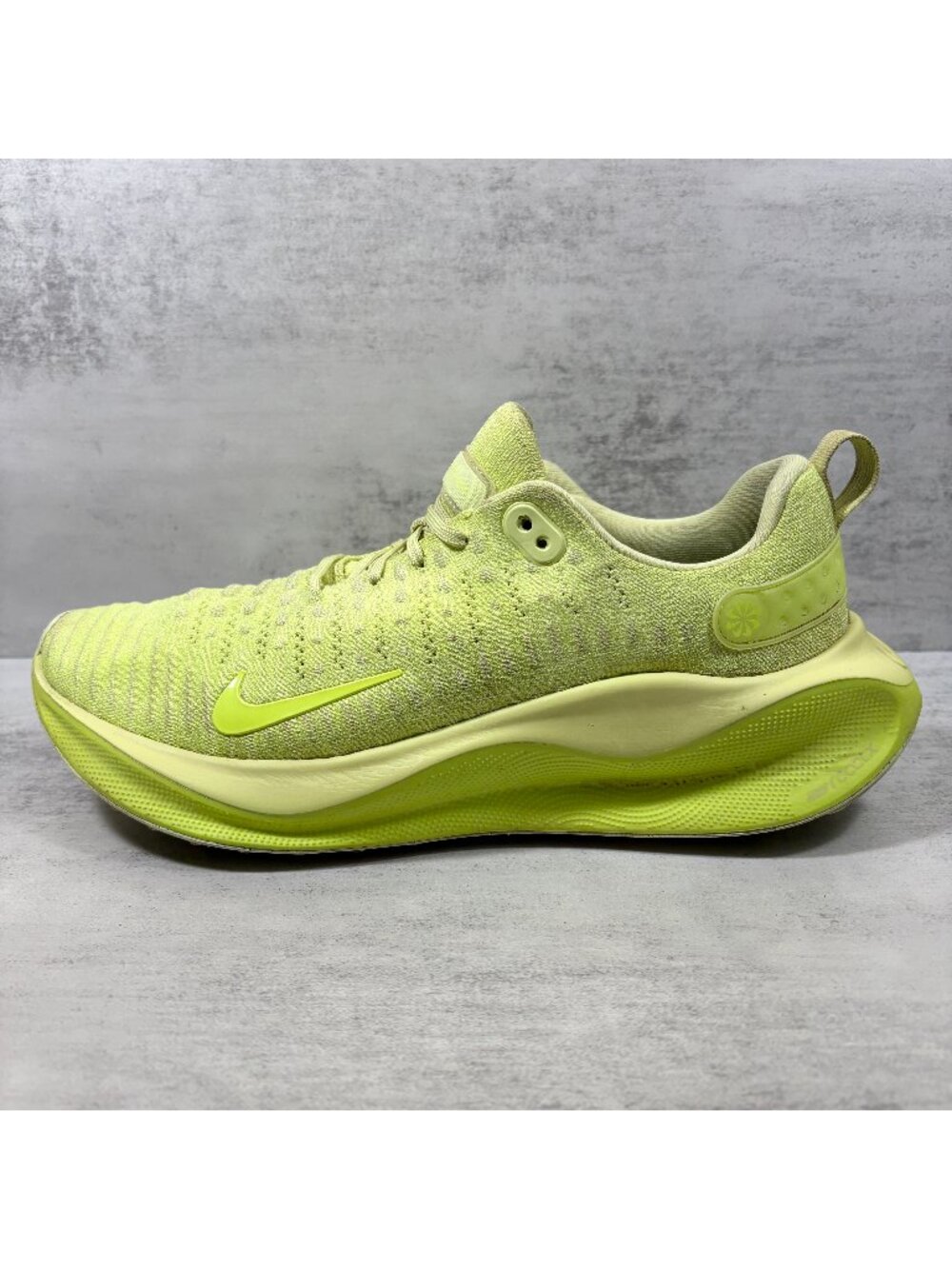 Nike ReactX Infinity Run 4 Running Shoes - Men's Size 11 - Volt Yellow